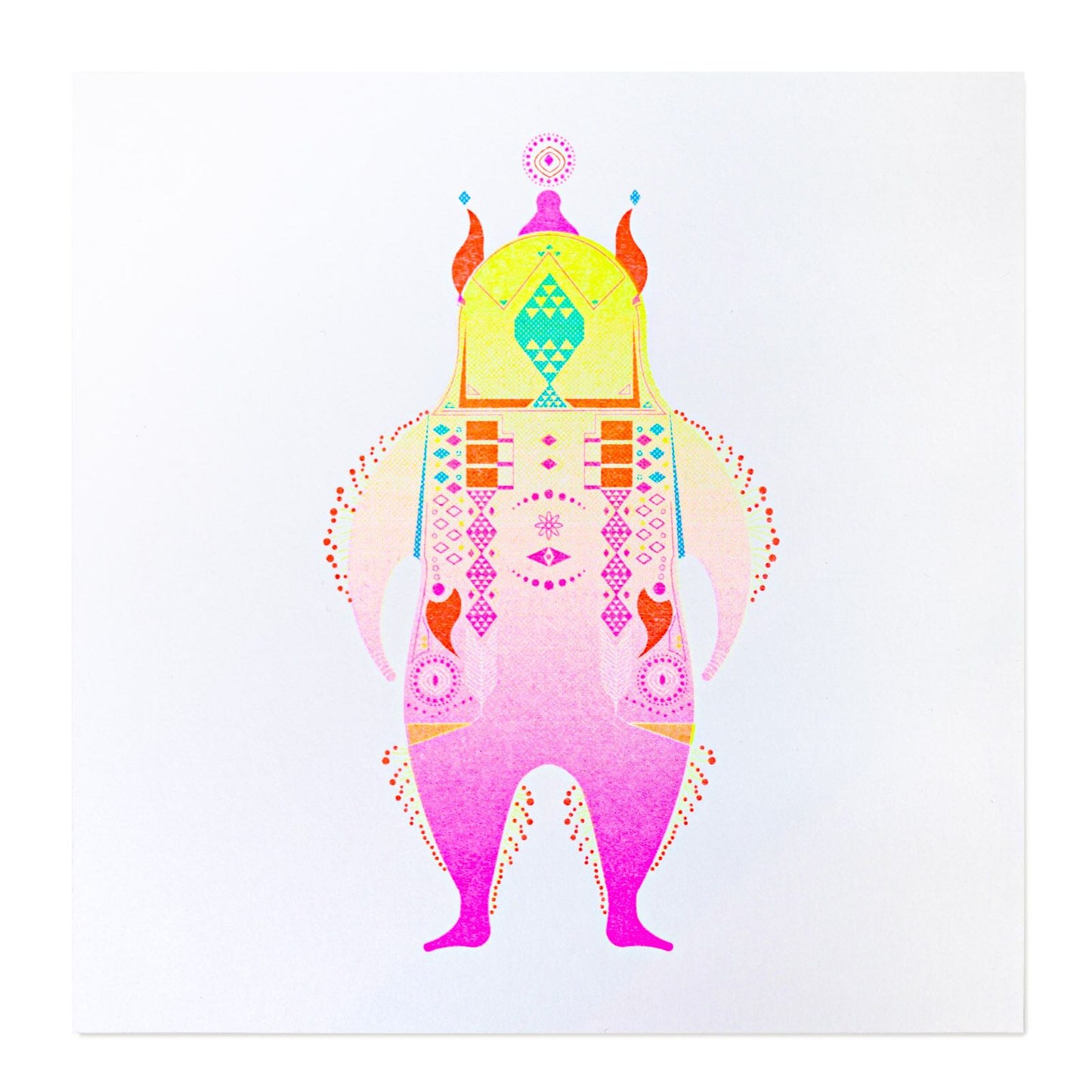 GOFU "KOMOKUTO"⁠Red / Risograph ver