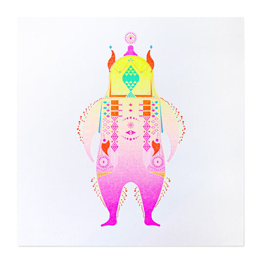 GOFU "KOMOKUTO"⁠Red / Risograph ver