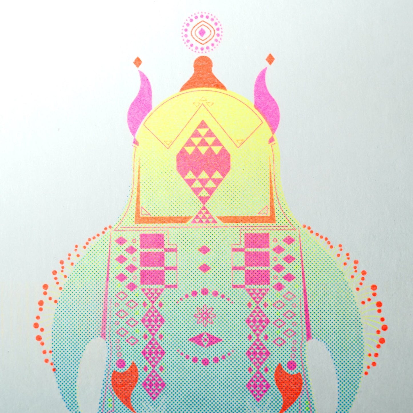 GOFU "KOMOKUTO"⁠ Blue / Risograph ver