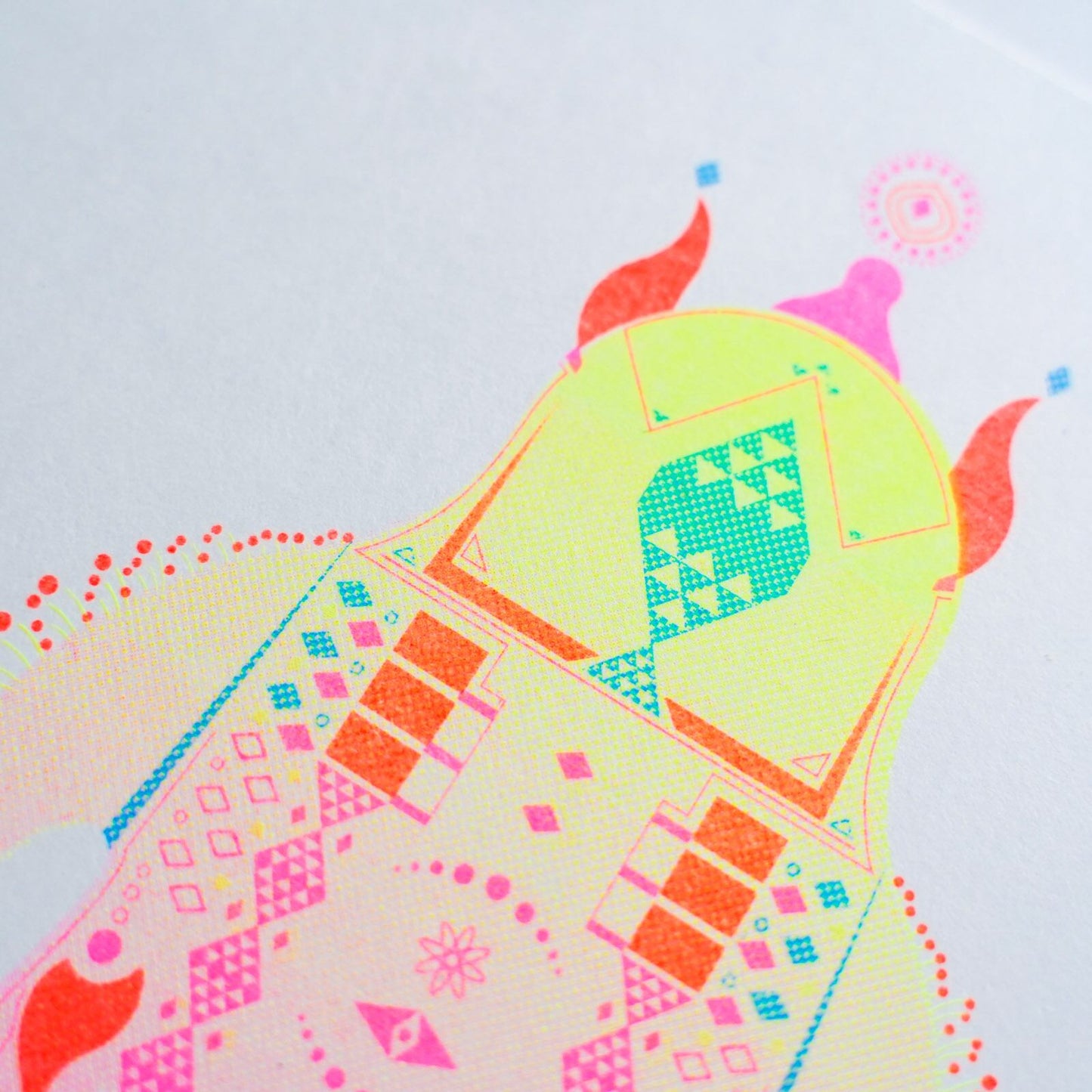 GOFU "KOMOKUTO"⁠Red / Risograph ver