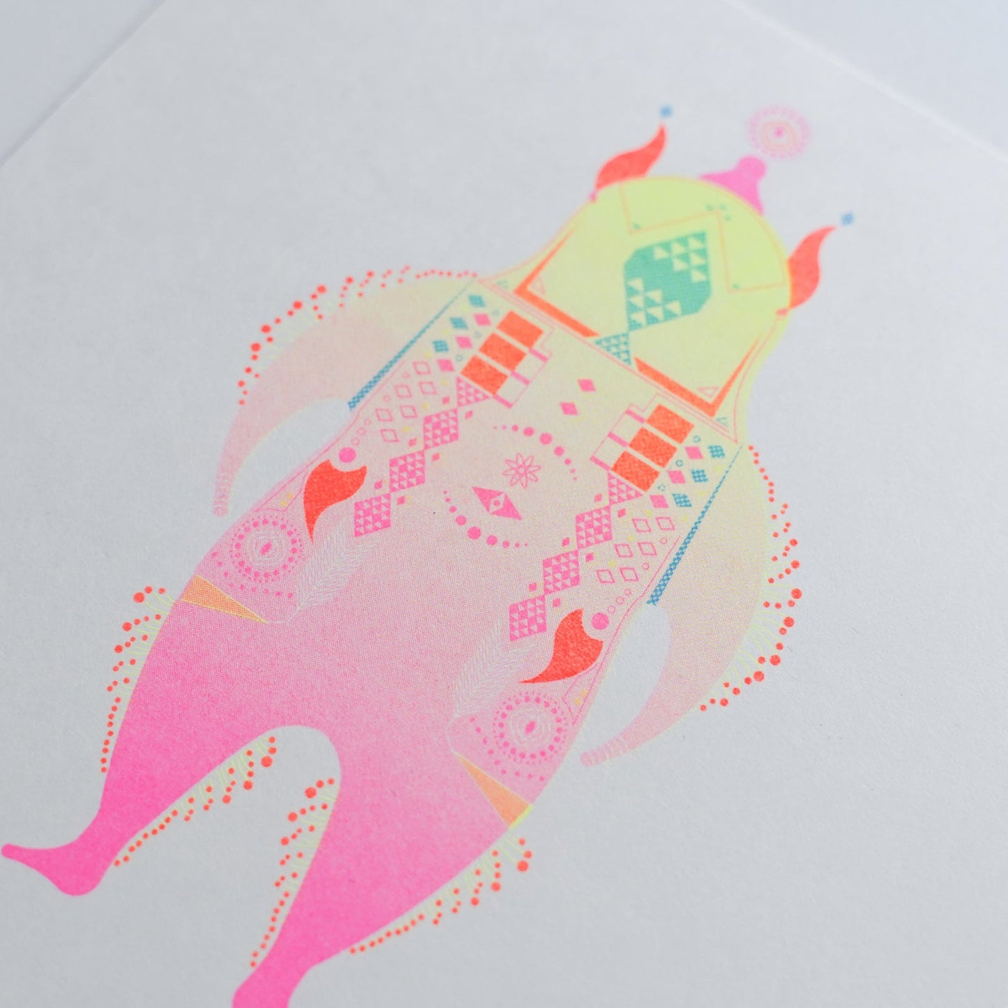 GOFU "KOMOKUTO"⁠Red / Risograph ver