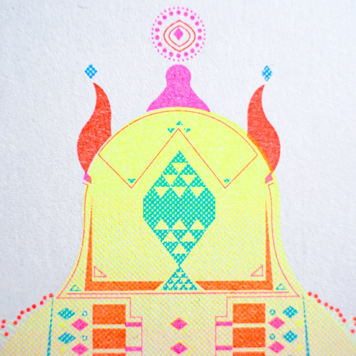 GOFU "KOMOKUTO"⁠Red / Risograph ver