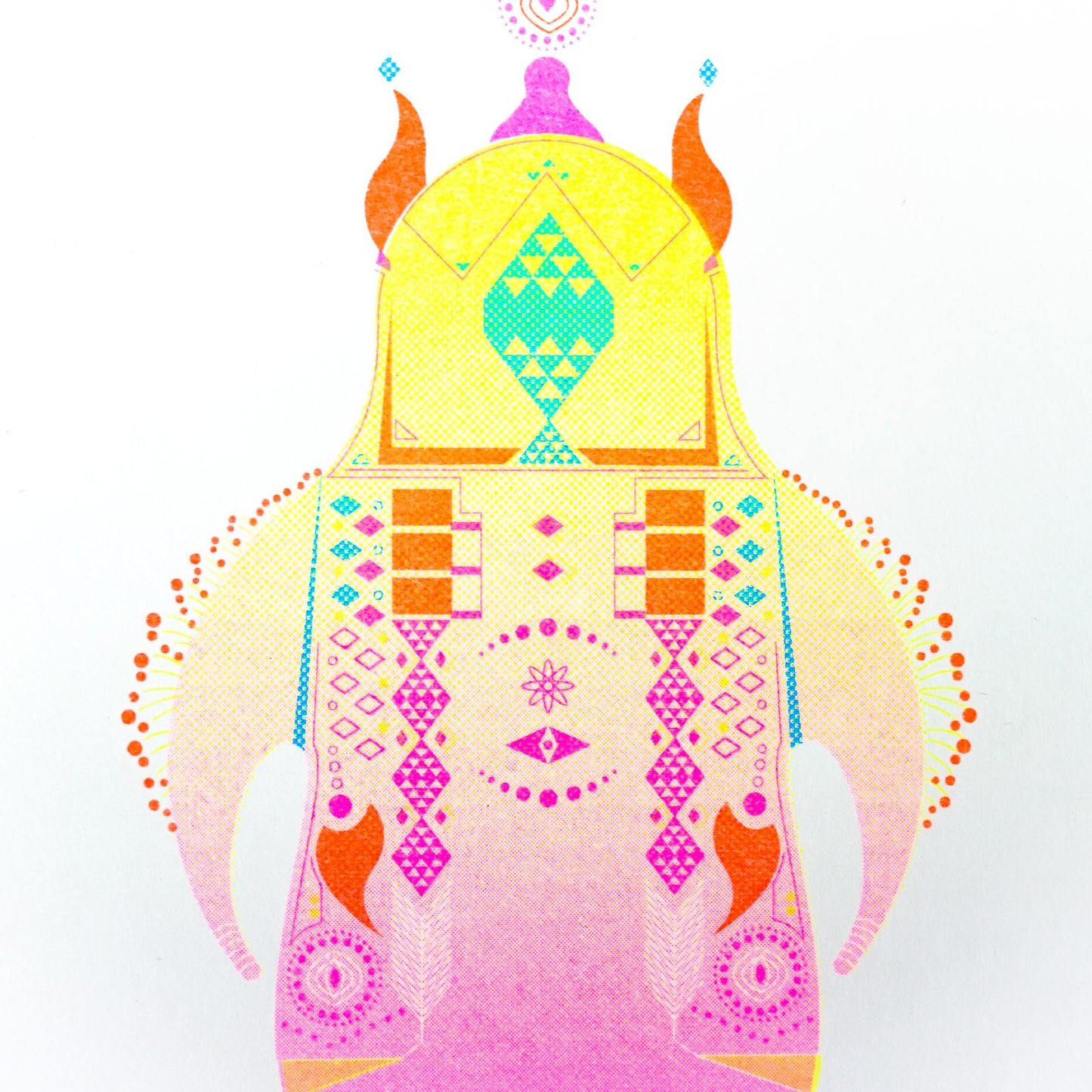 GOFU "KOMOKUTO"⁠Red / Risograph ver